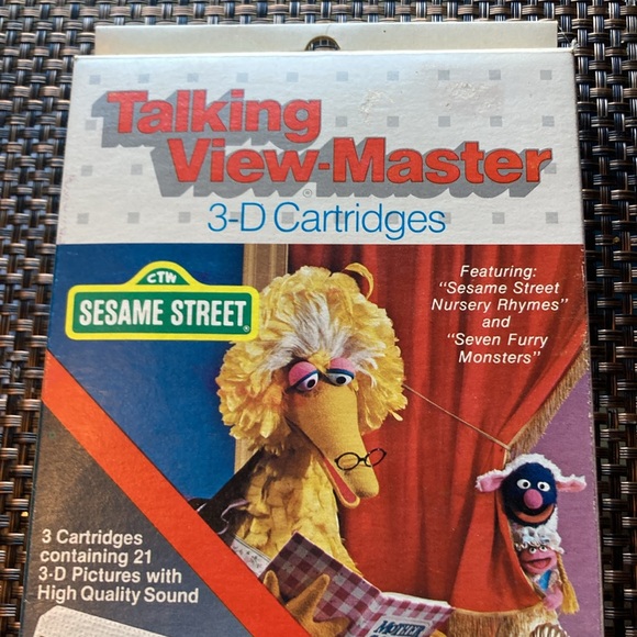 Sesame Street Talking View-Master 3-D Cartridges - Picture 3 of 11